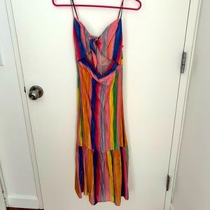 Endless Rose Front Tie Maxi Dress